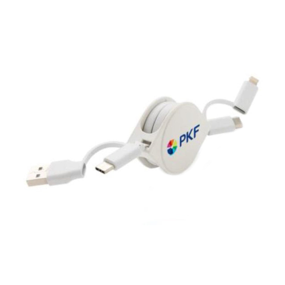 USB Cable - 6-in-1 Recycled